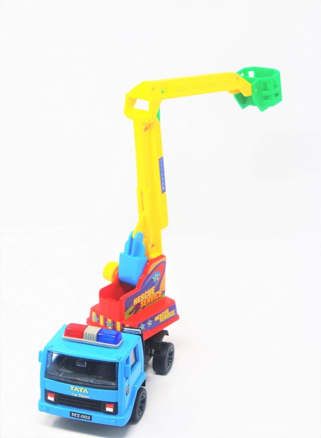 Shinsei Rescue Service is A Finely Crafted Toy with Excellent Use of Links to Lift The 'Cherry Picker', All This in A Mechanical Toy - Image 5
